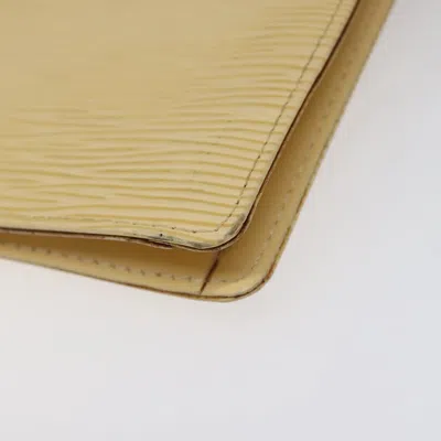 Pre-owned Louis Vuitton Beige Leather Shoulder Bag ()