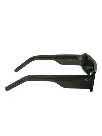 Rick Owens Geth Rectangle-frame Sunglasses