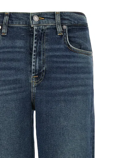 7 For All Mankind Faded Effect Cropped Jeans