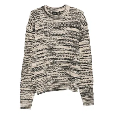 Axel Arigato Men Crew Neck Sweater In White