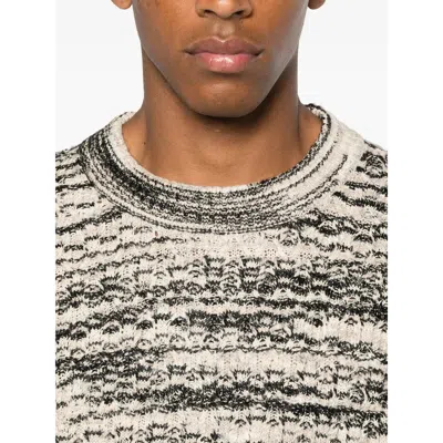 Axel Arigato Men Crew Neck Sweater In White