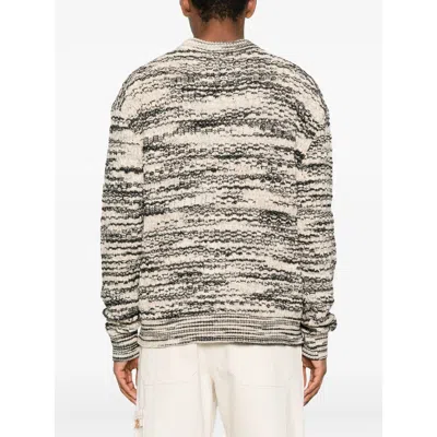 Axel Arigato Men Crew Neck Sweater In White