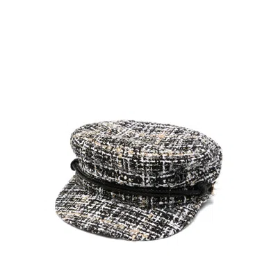 Maison Michel New Abby Sailor Hat In Black