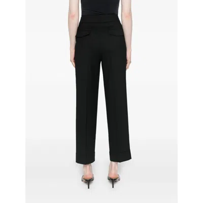 Peserico Tapered Trousers In Black
