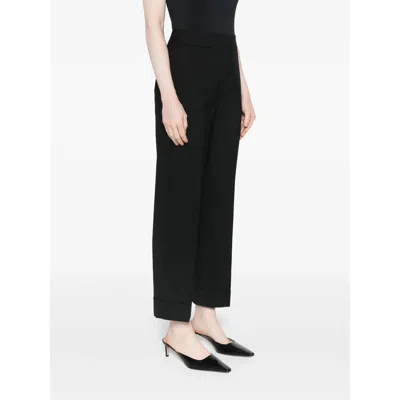 Peserico Tapered Trousers In Black