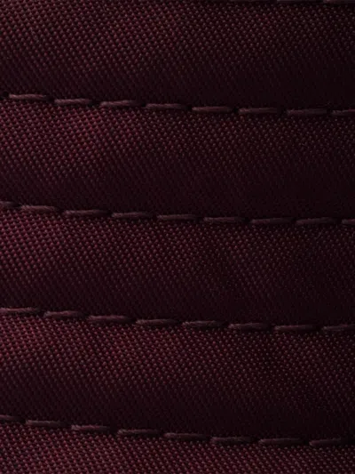 Prada Re-nylon Bucket Hat In Burgundy