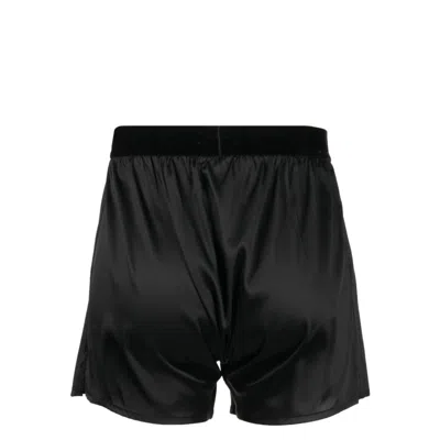 Tom Ford Silk Satin Boxer Briefs In Black