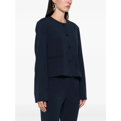 Calvin Klein Stretch Crepe Lady Jacket