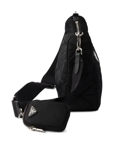 Prada Re-nylon Padded Quolted Shoulder Bag