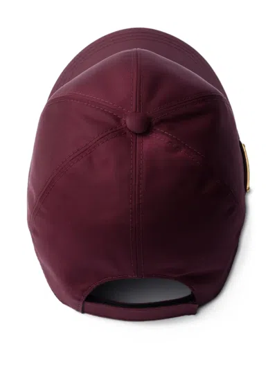 Prada Logo-plaque Baseball Cap