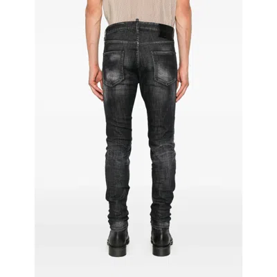 Dsquared2 Straight Fit Trousers With Belt Loops