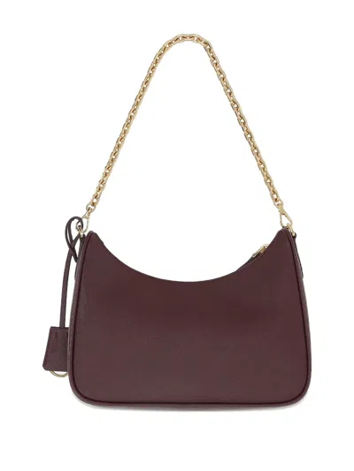Prada Re-edition 2005 Leather Shoulder Bag