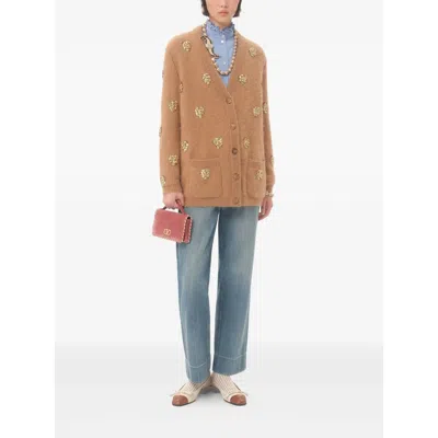 Valentino Hemd Aus Classic Stripe Popeline Frau Iris Liliac 48