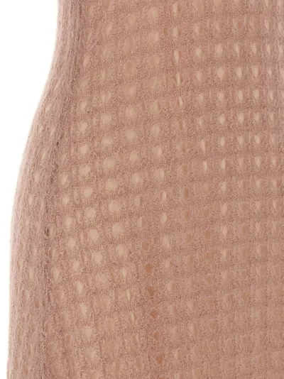 Fabiana Filippi Sleeveless Knit Dress Round Neckline