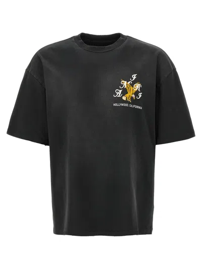Amiri Eagle Crystal Embellished Oversize Graphic T-shirt