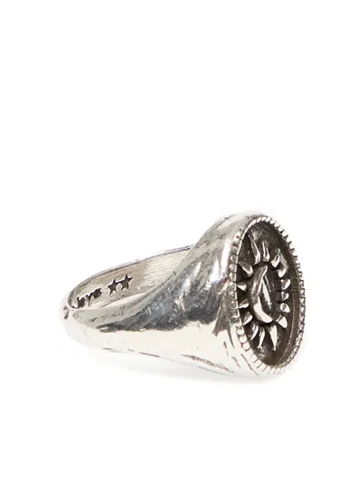 Twojeys Midnight Signet Ring In Metallic