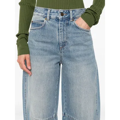 Soeur Cotton Wide-leg Jeans