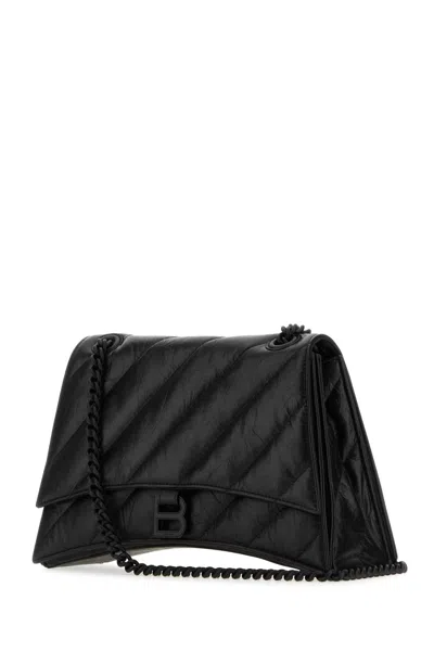 Balenciaga Medium Crush Quilted Leather Shoulder Bag