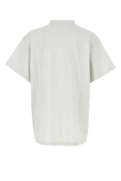 Balenciaga Grey 3b Liquefied Oversized T-shirt In Black