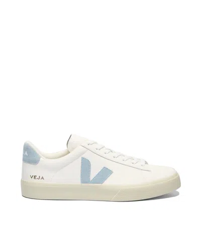Veja Campo Chromefree White Steel Sneakers In White