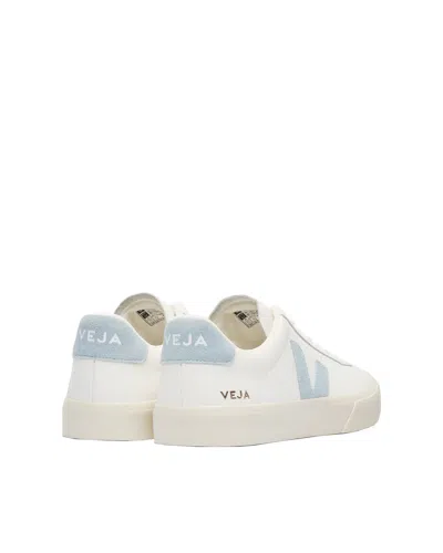 Veja Campo Chromefree White Steel Sneakers In White