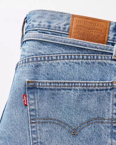 Levi's Jeans Xl Straight In Denim Chiaro In Blue