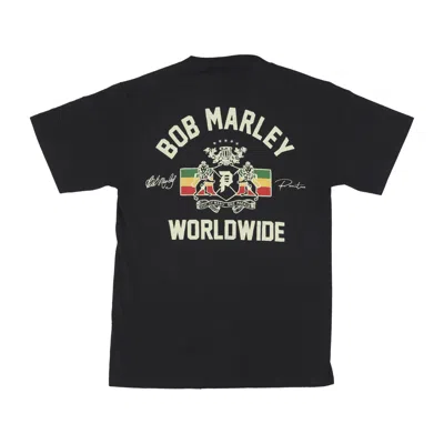 Primitive Men's Heritage Tee X Bob Marley Black T-shirt In Black