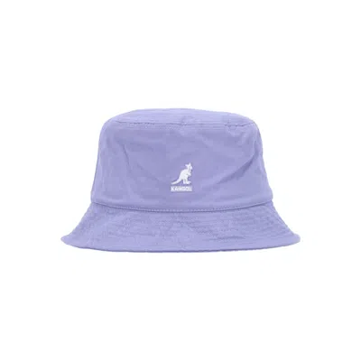 Kangol Men's Washed Bucket Iced Lilac Bucket Hat