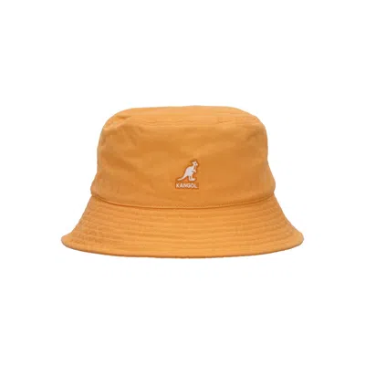 Kangol Men's Bucket Hat Washed Bucket Papaya Milk
