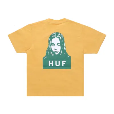 Huf Women's Relax Tee X X-girl Mustard T-shirt