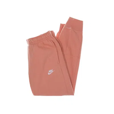 Nike Men's Sweatpants Club Jogger Bb Lt Madder Root/lt Madder Root/white In Pink