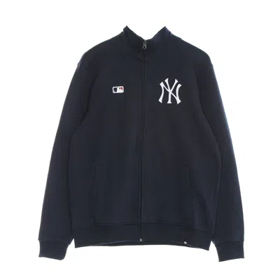 47 Brand Mlb Islington Track Jacket Men's High Neck Sweatshirt Neyyan Fall Navy In Blue