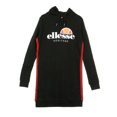 Ellesse Women's Hoodie Dress Black In Black