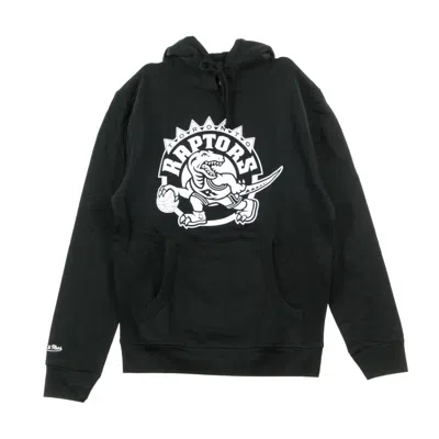 Mitchell & Ness Black & White Hoody Torrap Men's Hoodie In Black