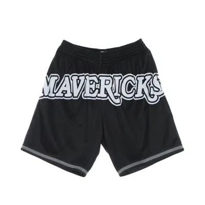 Mitchell & Ness Men's Basketball Shorts Nba Big Face 3.0 Fashion Short Hardwood Classics Dalmav In Black