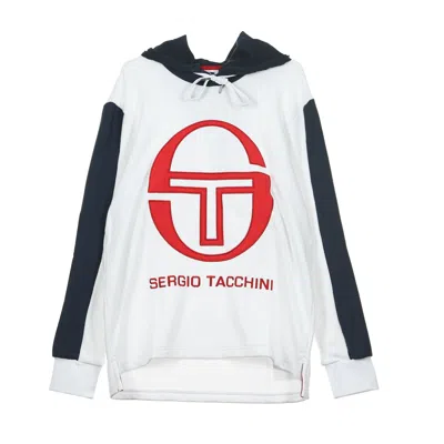 Sergio Tacchini Men's Hooded Sweatshirt Image In White