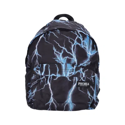 Phobia Men's Lightning Backpack Black/light Blue