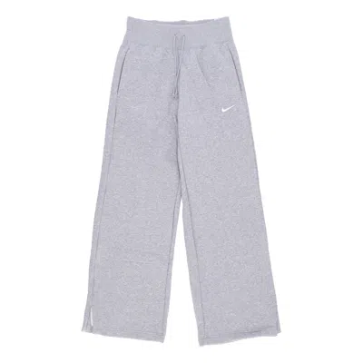 Nike Women's Fleece Tracksuit Pants W Sportswear Phoenix Fleece Wide-leg Pant Dk Gray Heather/sail