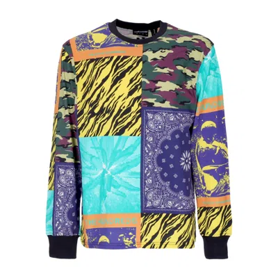 The Hundreds Men's Long Sleeve T-shirt Collage L/s Tee Multi In Multi