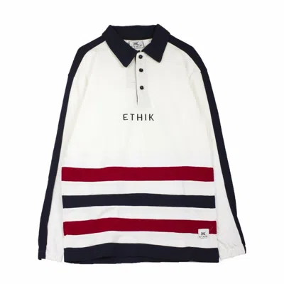 Ethik Campus Rugby Men's Long Sleeve Polo