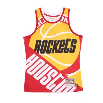 Mitchell & Ness Big Face Nba Houston Rockets Tank Top In Multi