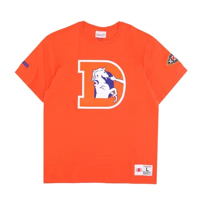 Mitchell & Ness Men's Nfl Team Origins Top Denbro T-shirt In Orange
