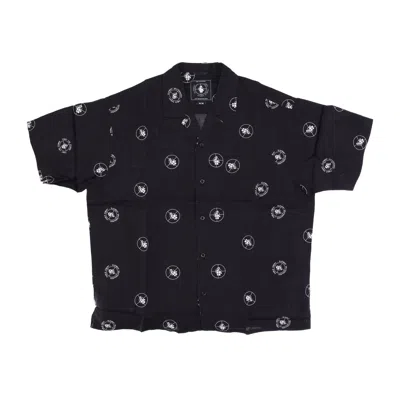 Element Pexe Resort Polka Men's Short Sleeve Shirt Target In Black