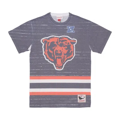 Mitchell & Ness Men's T-shirt Nfl Jumbotron 3.0 Sublimated Tee Chibea Multi/white In Gray