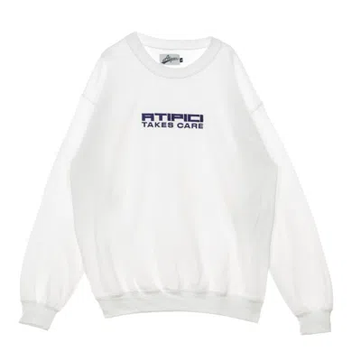 Atipici Atypical Men's Crewneck Sweatshirt 2.0 Crewneck White