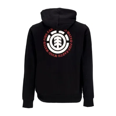 Element Men's Lightweight Hooded Sweatshirt Seal Bp Hoodie Flint Black In Black