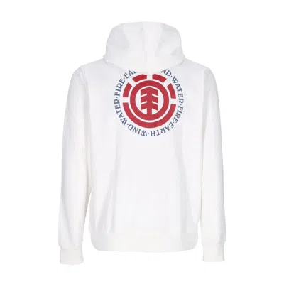 Element Men's Lightweight Hooded Sweatshirt Seal Bp Hoodie Optic White In White