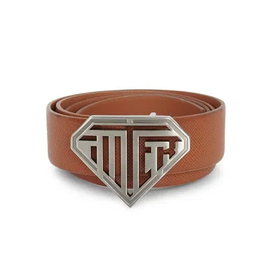 Iuter Men's Logo Belt Brown Belt