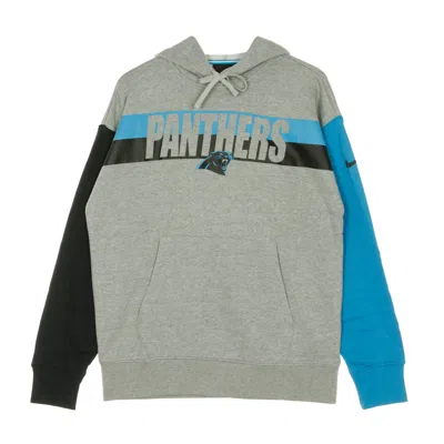 Nike-nfl Men's Lightweight Hoodie Nfl Wordmark Long Sleeve Heritage Hoodie Carpan Heather Grey/original Team 