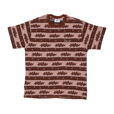 Obey Men's Snap Tee Sepia Multi T-shirt